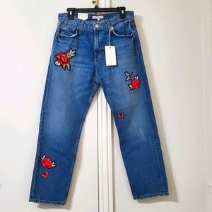 JOIE Josie Jeans Hotel California with Patches.